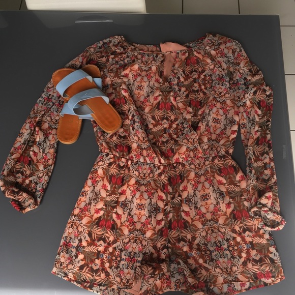 BCBG Pants - BCBG Floral Romper